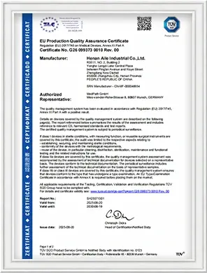 Certifications