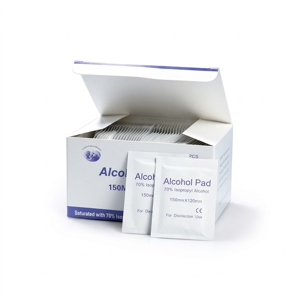 Sterile Non Woven Alcohol Pad 70% Isopropyl 60mm