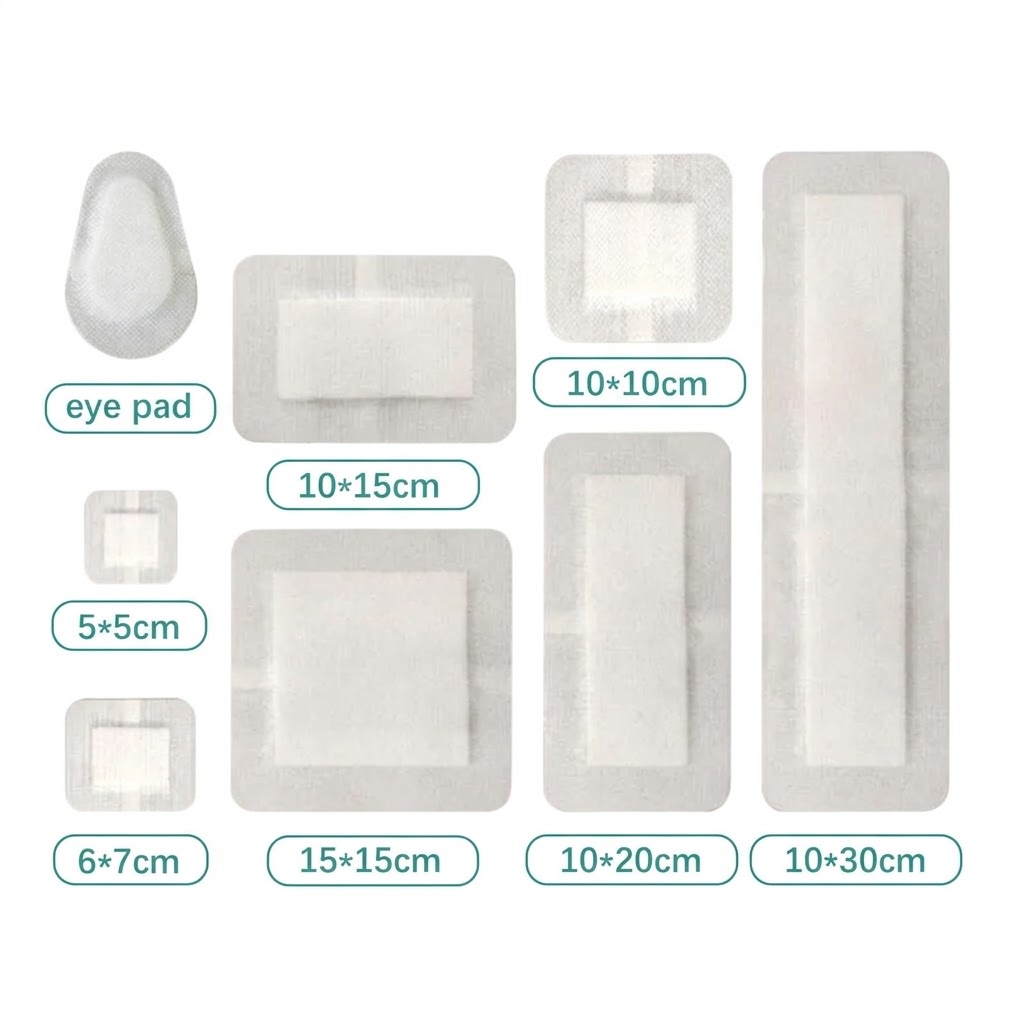 Non Woven Surgical Wound Dressing 10×10cm