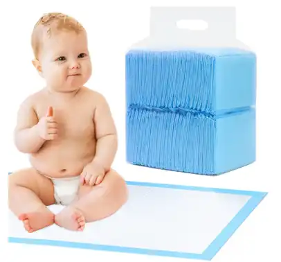 Disposable Linen Saver Incontinence Underpad Absorbency 800ml  6-Ply for Hospital & Home Care