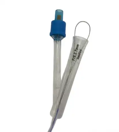 Fr6/Fr8/Fr10 Pediatric Dual-Lumen Silicone Foley Catheter with Balloon (with Guidewire)